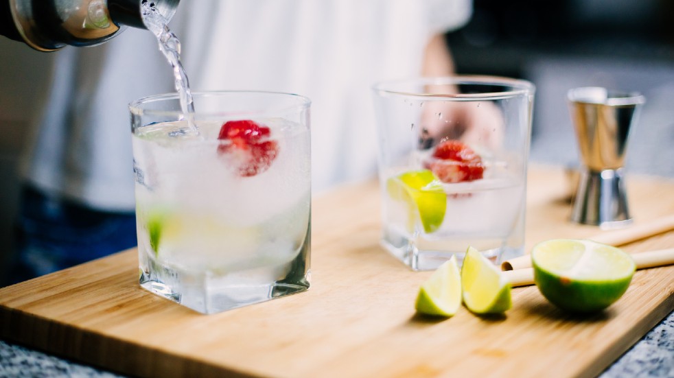 Valentine's Day in lockdown ideas cocktail masterclass
